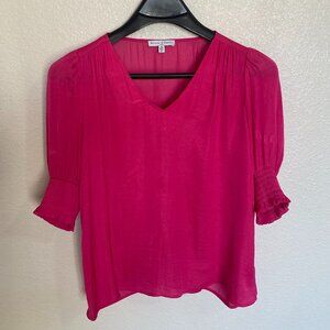 Women's Hot Pink Blouse
